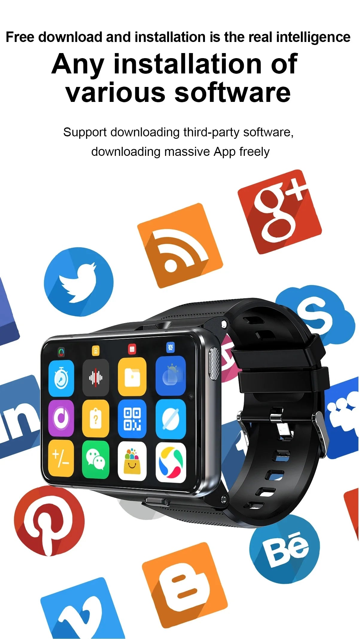 Smart Watch Phone with Call Function
