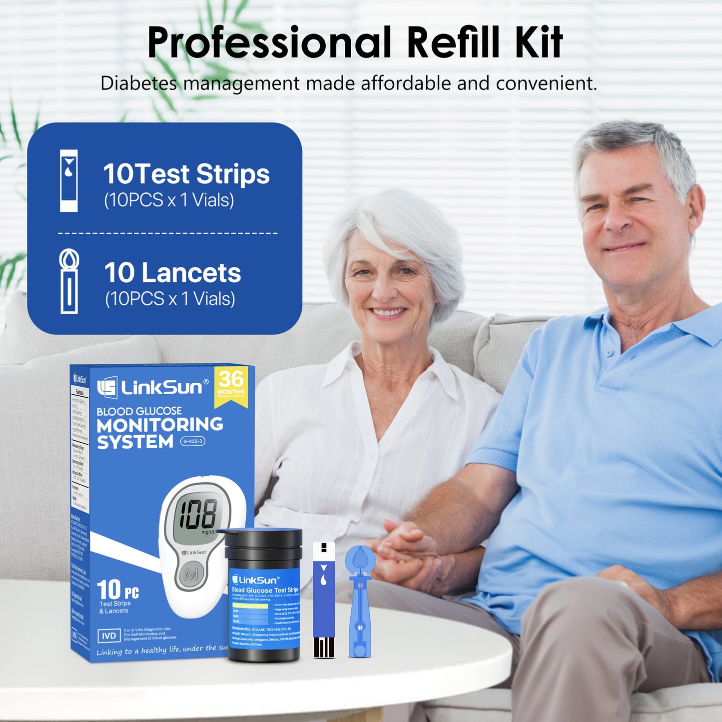 Diabetes Testing Kit for Home Use