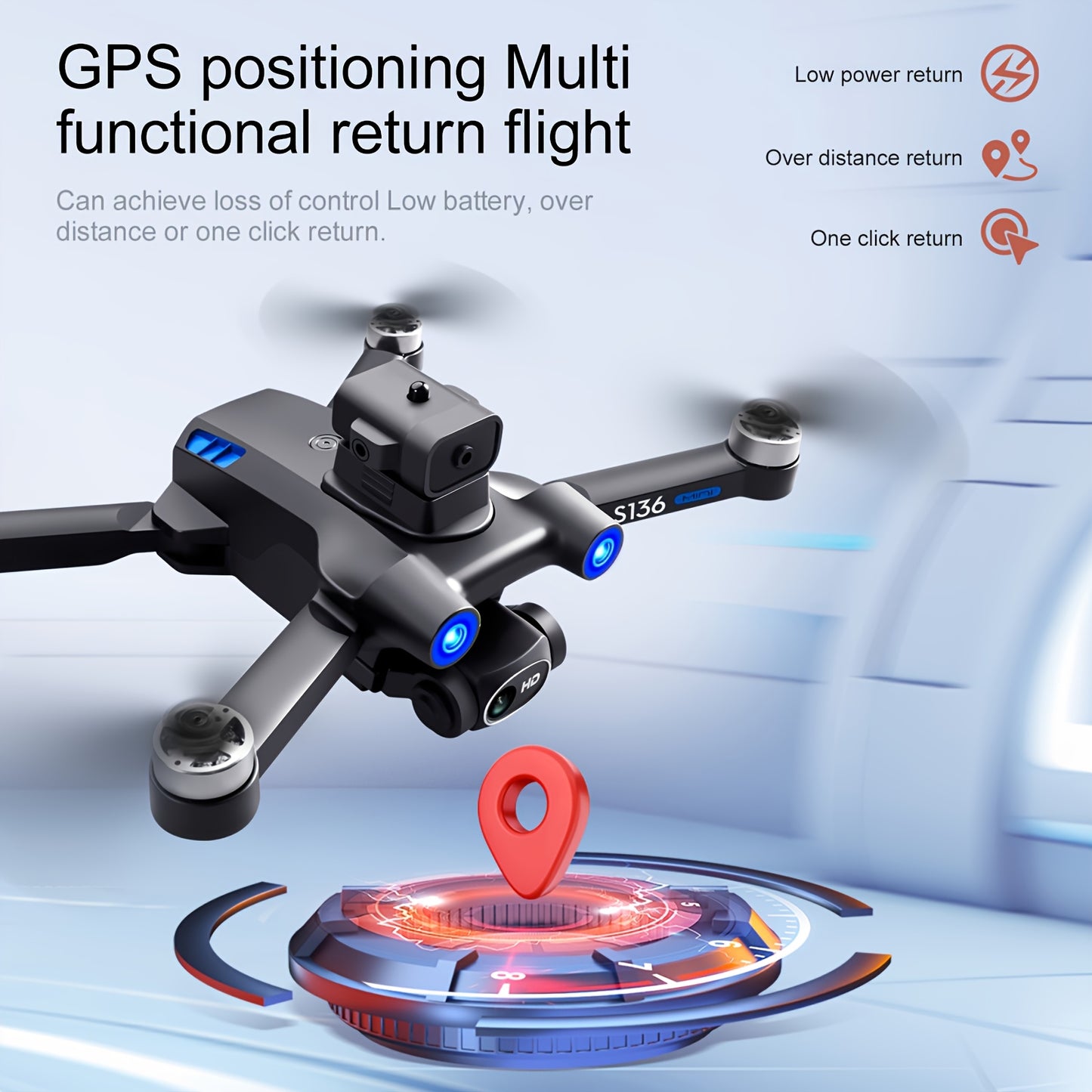 GPS Drone with 4K Video Camera