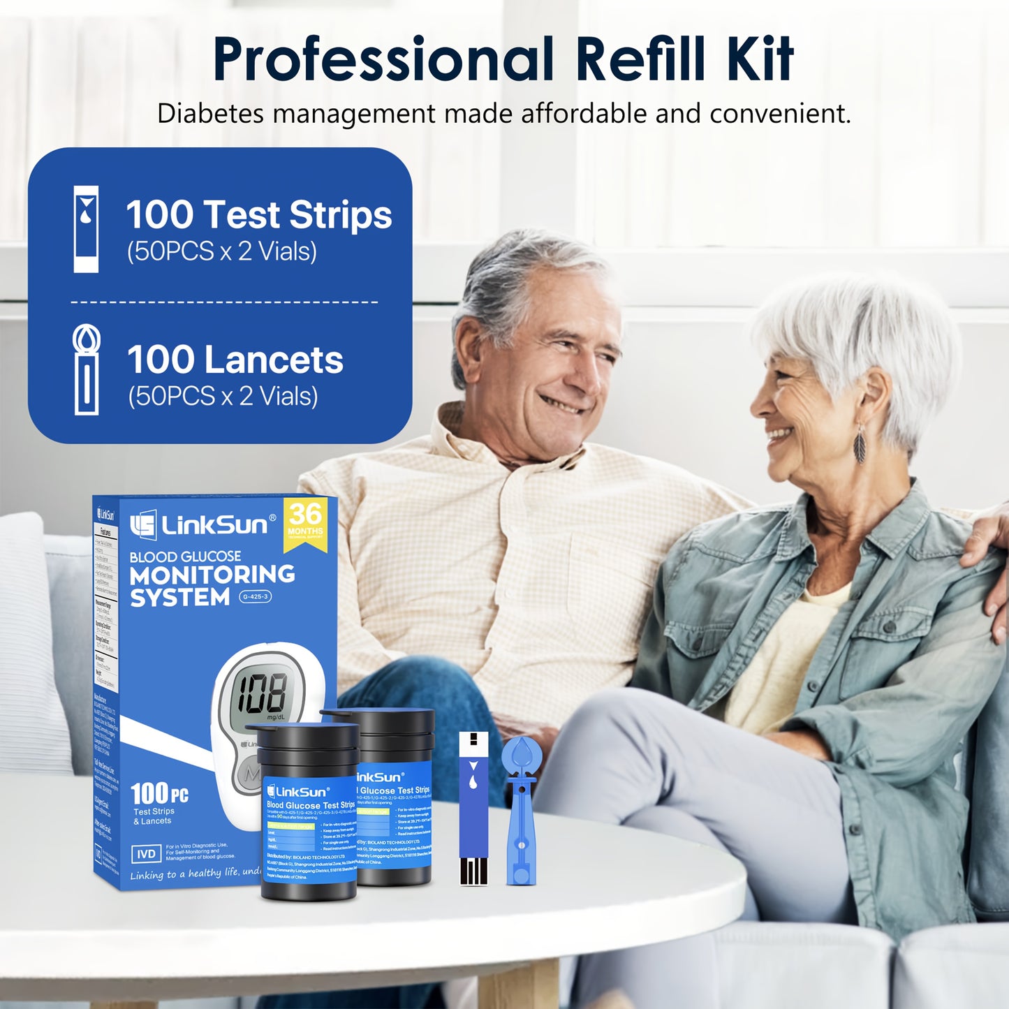 Diabetes Testing Kit for Home Use