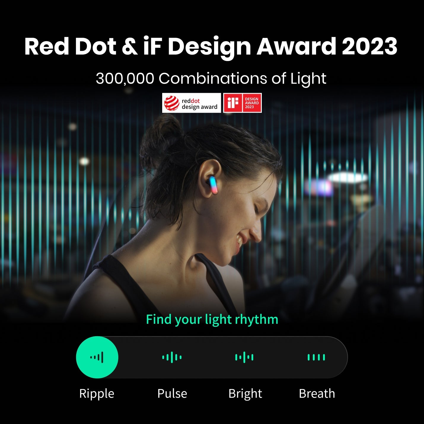 HHOGene GPods: Revolutionary True Wireless Light Earbuds - Crowdfunding Success
