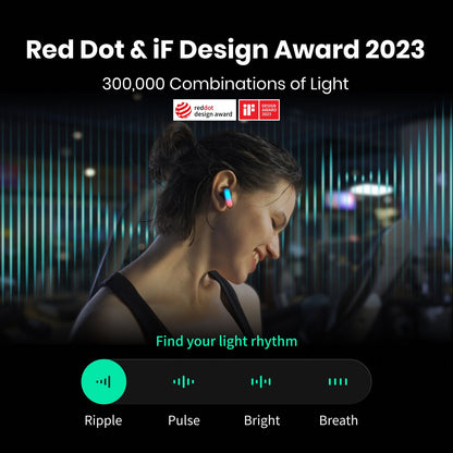 HHOGene GPods: Revolutionary True Wireless Light Earbuds - Crowdfunding Success