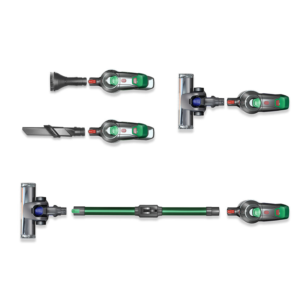 Clean effortlessly with our wireless handheld vacuum.