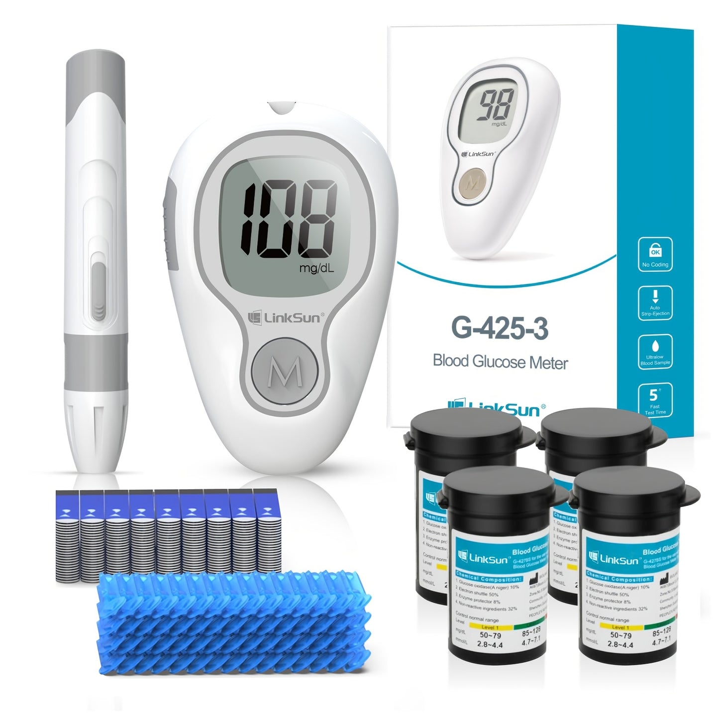 Diabetes Testing Kit for Home Use