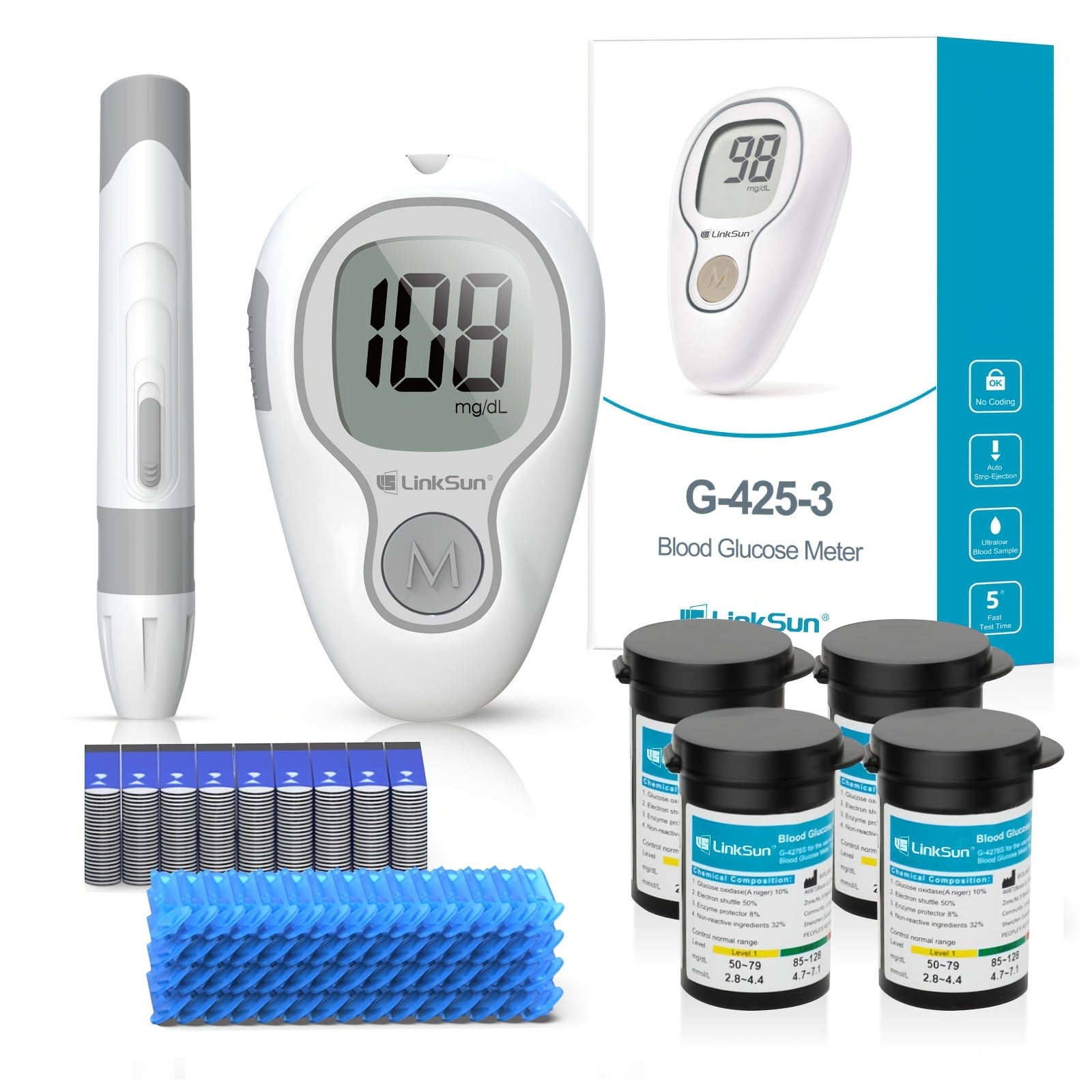 Diabetes Testing Kit for Home Use