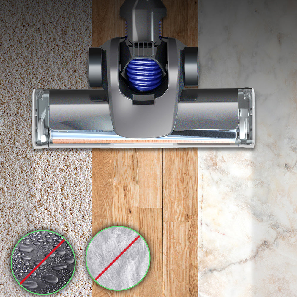 Clean effortlessly with our wireless handheld vacuum.