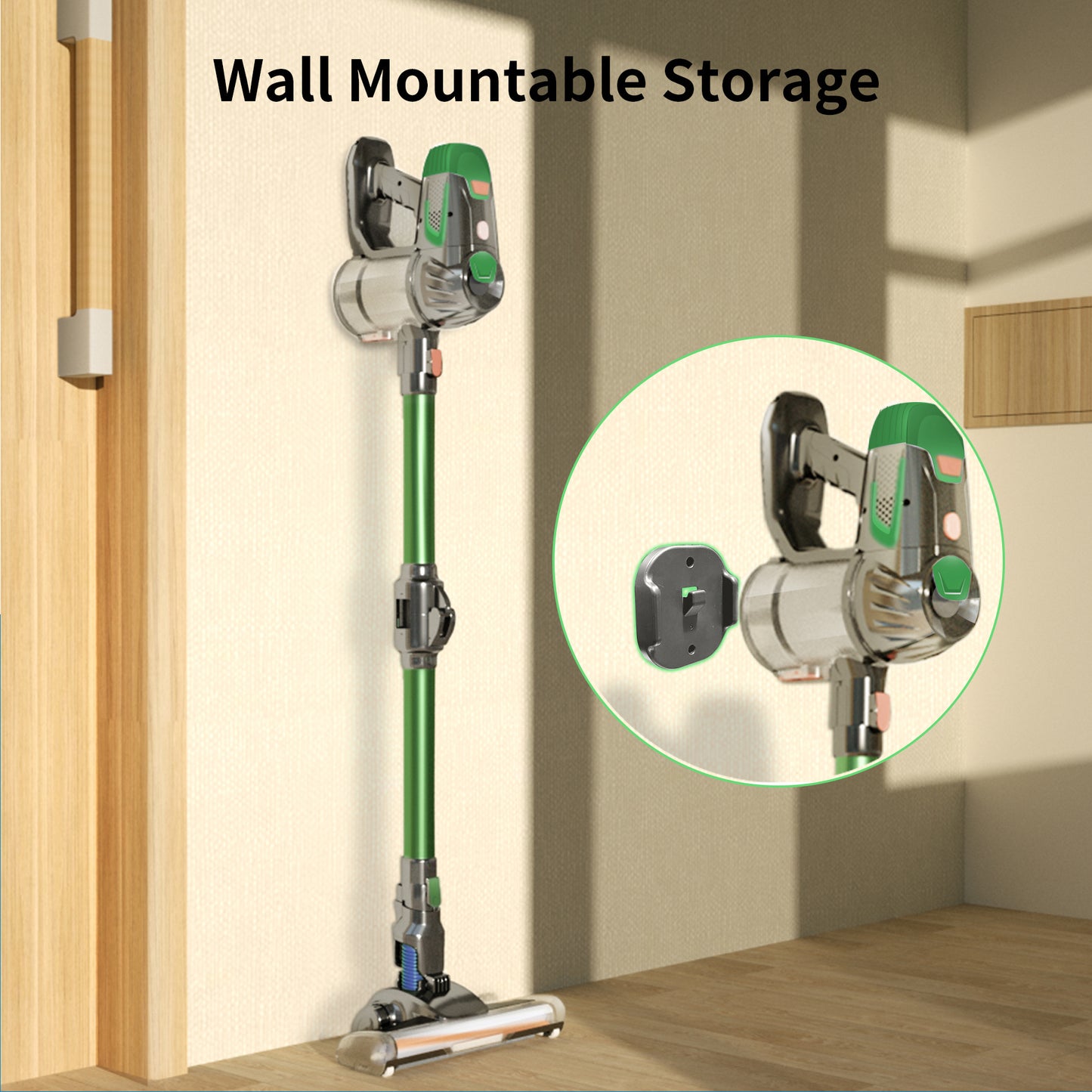 Clean effortlessly with our wireless handheld vacuum.