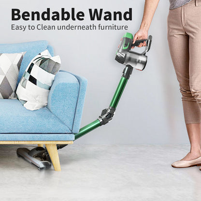 Clean effortlessly with our wireless handheld vacuum.