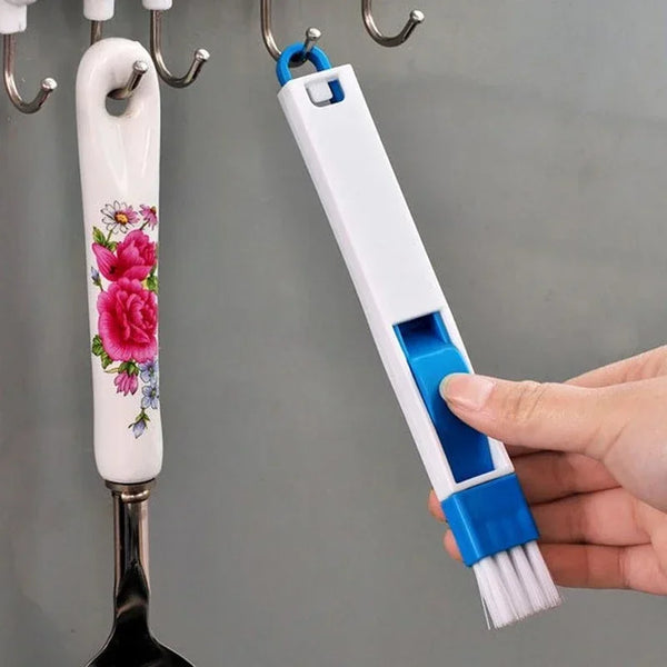 Kitchen Cleaning Tools, Home Gadgets, Multifunction Window Groove Cleaning Brush, Keyboard Cleaner, Kitchen Supply Item