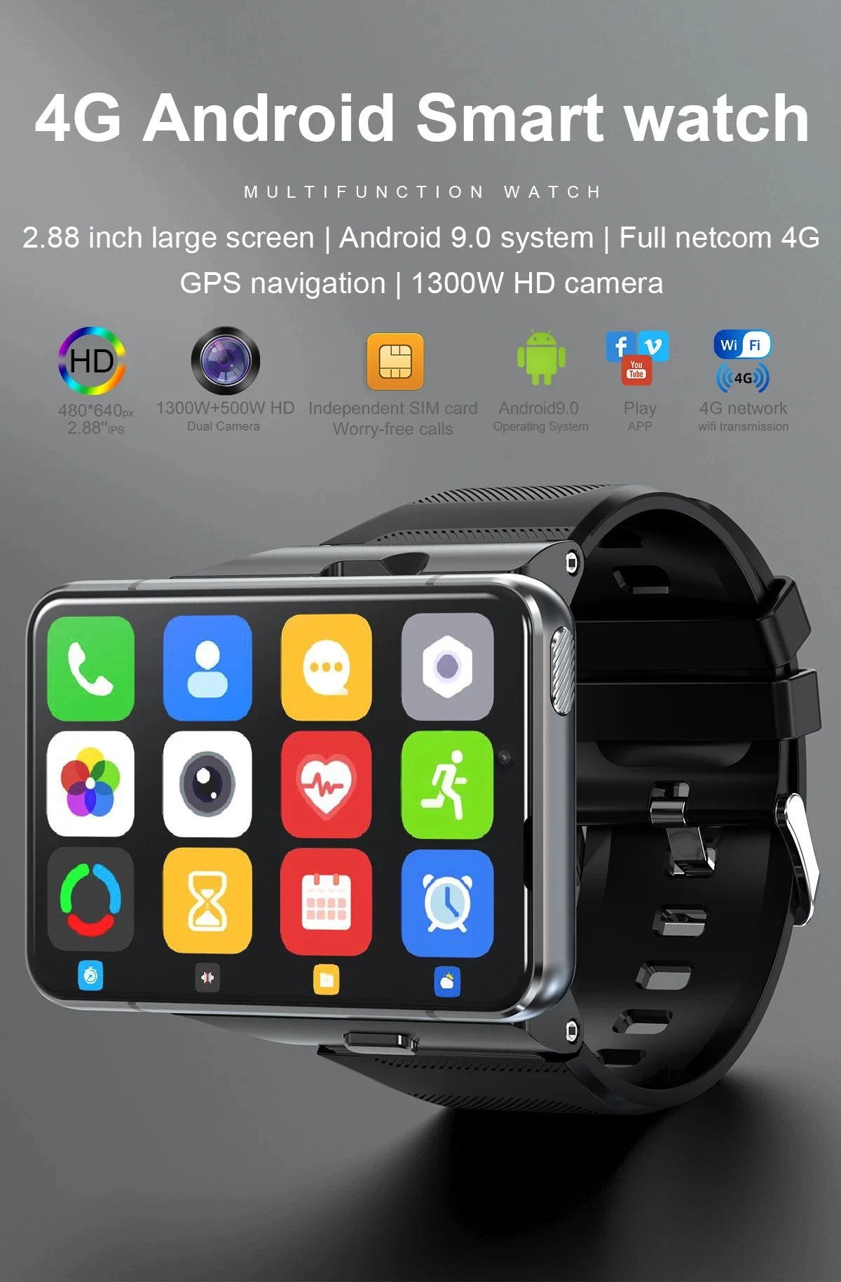 Smart Watch Phone with Call Function