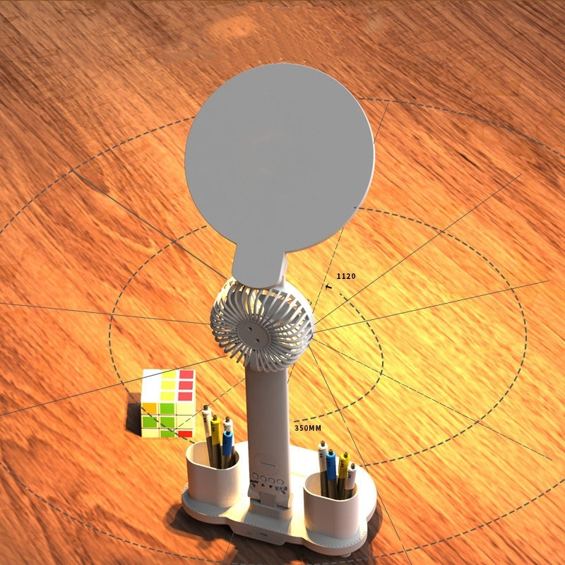 LED Clock Table Lamp