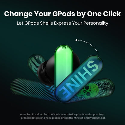 HHOGene GPods: Revolutionary True Wireless Light Earbuds - Crowdfunding Success