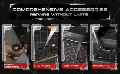 Durable Screwdriver Set in Cylindrical Box