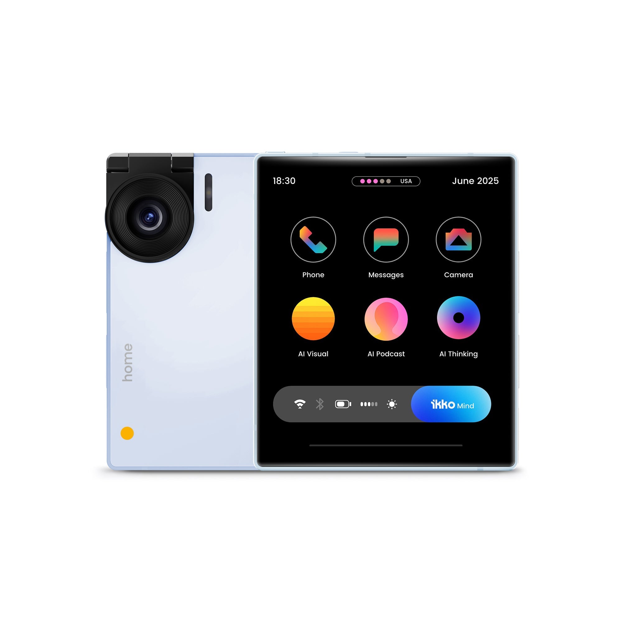 MindOne Pro: Revolutionary AI Smartphone - Card-Sized with 4.02" AMOLED, Android 15, Global Internet & 50MP Sony Camera (Late Pledge Available)